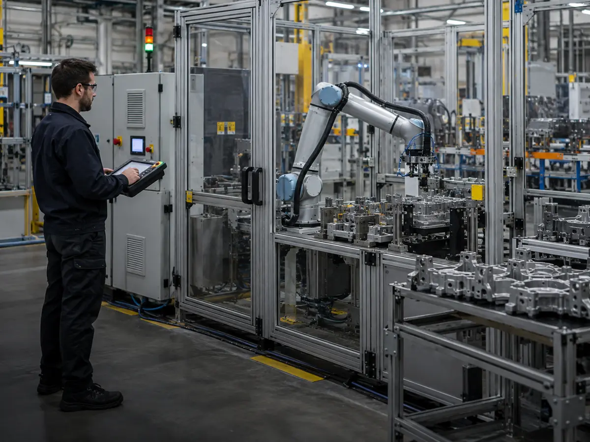 Automatización robótica industrial