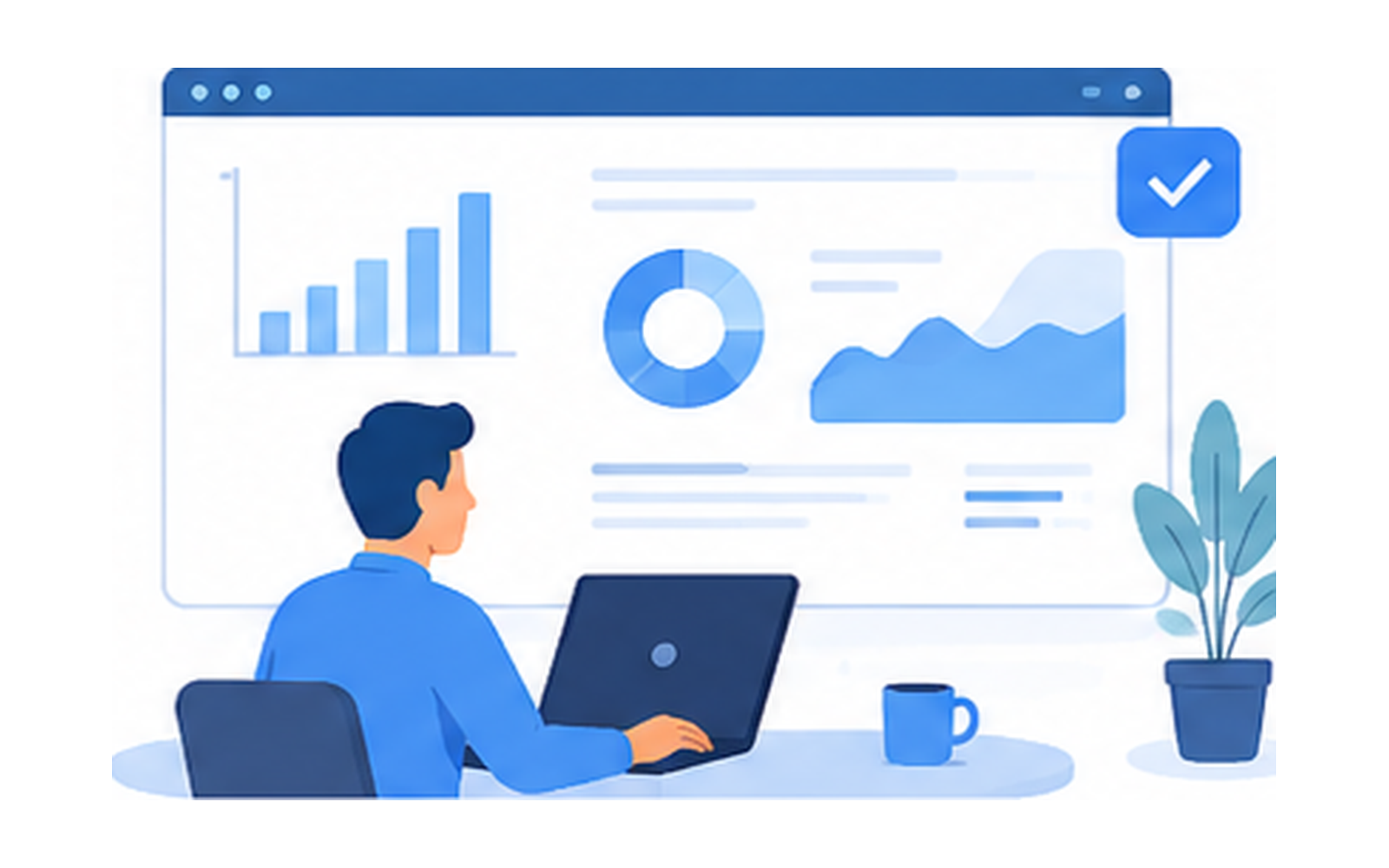 Dashboard de analítica para mantenimiento y actualización de una web existente